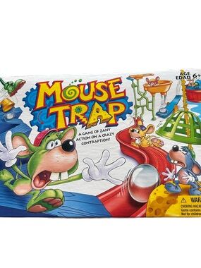 Vintage Mouse Trap Board Game Kids Toy Milton Bradley